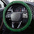 South Africa Rugby Steering Wheel Cover The Springbok Mascot and Rugby Players Fight for Victory - Wonder Print Shop