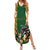 South Africa Rugby Summer Maxi Dress The Springbok Mascot and Rugby Players Fight for Victory - Wonder Print Shop