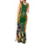 South Africa Rugby Tank Maxi Dress The Springbok Mascot and Rugby Players Fight for Victory - Wonder Print Shop