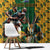 South Africa Rugby Window Curtain The Springbok Mascot and Rugby Players Fight for Victory