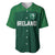 Custom Ireland Rugby Go Shamrocks Baseball Jersey - Wonder Print Shop