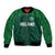 Custom Ireland Rugby Go Shamrocks Bomber Jacket - Wonder Print Shop