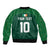 Custom Ireland Rugby Go Shamrocks Bomber Jacket - Wonder Print Shop