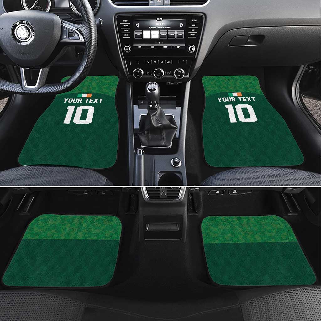 Custom Ireland Rugby Go Shamrocks Car Mats - Wonder Print Shop