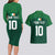 Custom Ireland Rugby Go Shamrocks Couples Matching Long Sleeve Bodycon Dress and Hawaiian Shirt - Wonder Print Shop