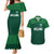 Custom Ireland Rugby Go Shamrocks Couples Matching Mermaid Dress and Hawaiian Shirt - Wonder Print Shop