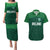 Custom Ireland Rugby Go Shamrocks Couples Matching Puletasi and Hawaiian Shirt - Wonder Print Shop