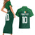 Custom Ireland Rugby Go Shamrocks Couples Matching Short Sleeve Bodycon Dress and Hawaiian Shirt - Wonder Print Shop