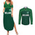 Custom Ireland Rugby Go Shamrocks Couples Matching Summer Maxi Dress and Long Sleeve Button Shirt - Wonder Print Shop