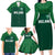 Custom Ireland Rugby Go Shamrocks Family Matching Long Sleeve Bodycon Dress and Hawaiian Shirt - Wonder Print Shop