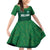 Custom Ireland Rugby Go Shamrocks Family Matching Off Shoulder Short Dress and Hawaiian Shirt - Wonder Print Shop