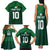 Custom Ireland Rugby Go Shamrocks Family Matching Tank Maxi Dress and Hawaiian Shirt - Wonder Print Shop