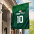 Custom Ireland Rugby Go Shamrocks Garden Flag - Wonder Print Shop