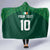 Custom Ireland Rugby Go Shamrocks Hooded Blanket