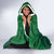 Custom Ireland Rugby Go Shamrocks Hooded Blanket