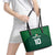 Custom Ireland Rugby Go Shamrocks Leather Tote Bag - Wonder Print Shop