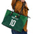 Custom Ireland Rugby Go Shamrocks Leather Tote Bag - Wonder Print Shop