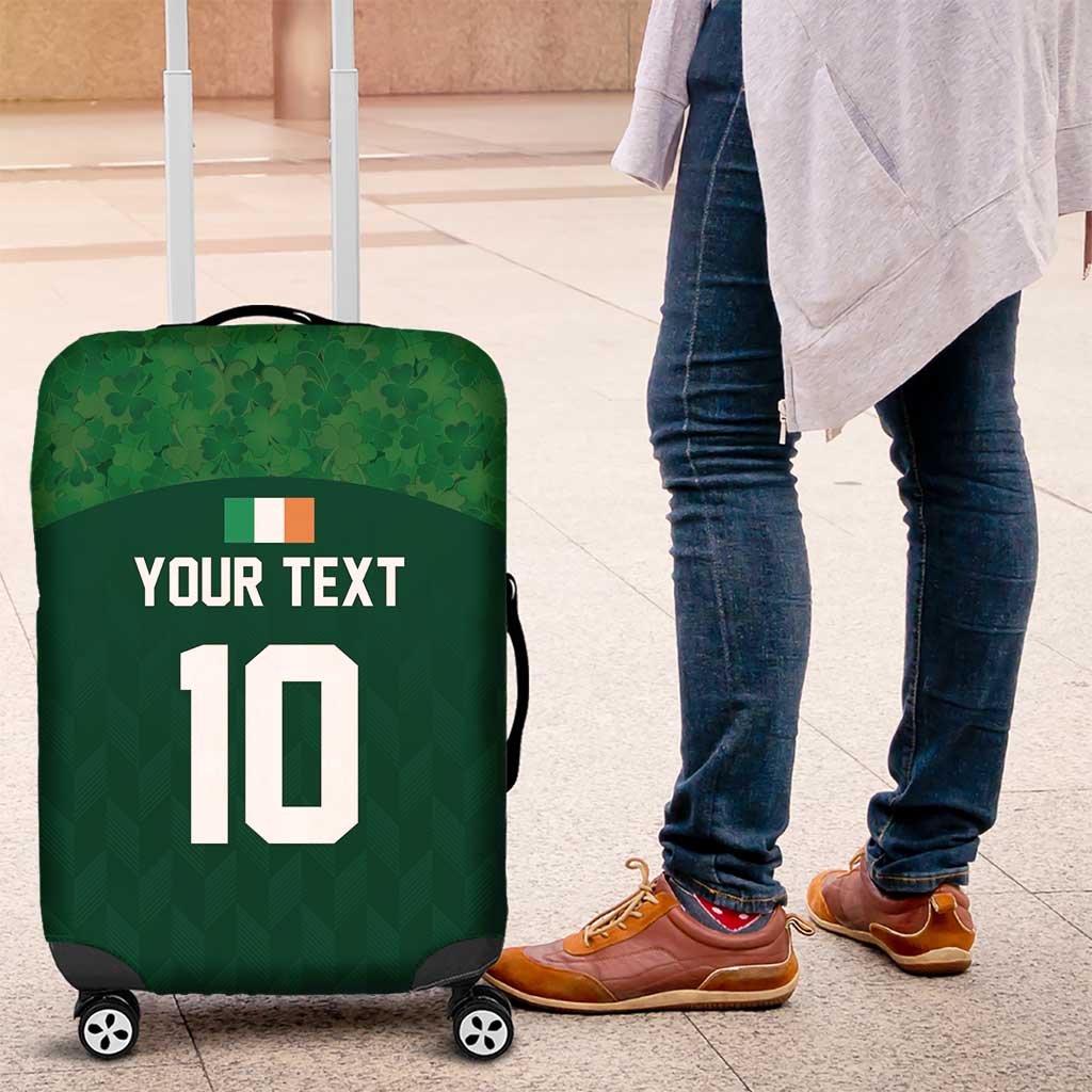 Custom Ireland Rugby Go Shamrocks Luggage Cover - Wonder Print Shop