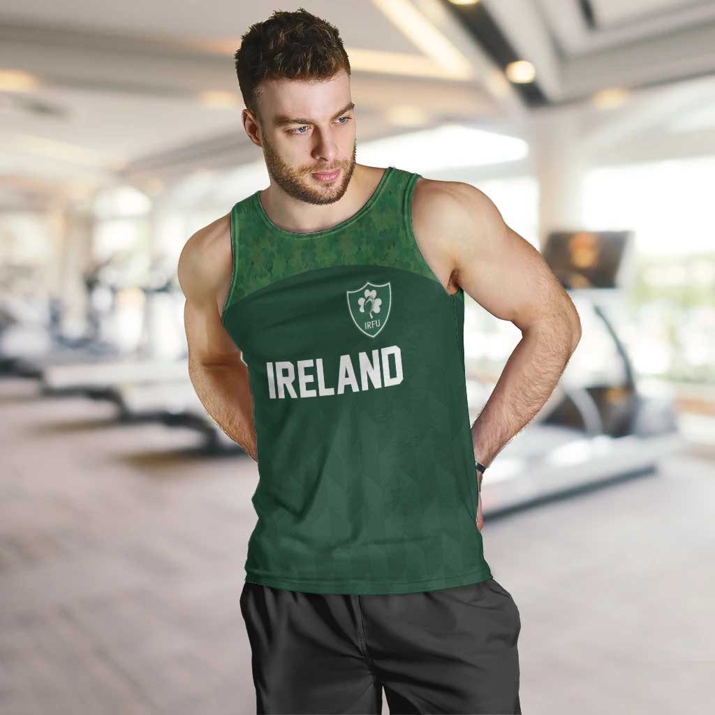 Custom Ireland Rugby Go Shamrocks Men Tank Top - Wonder Print Shop