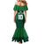 Custom Ireland Rugby Go Shamrocks Mermaid Dress - Wonder Print Shop