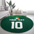 Custom Ireland Rugby Go Shamrocks Round Carpet