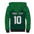 Custom Ireland Rugby Go Shamrocks Sherpa Hoodie