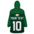 Custom Ireland Rugby Go Shamrocks Wearable Blanket Hoodie