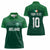 Custom Ireland Rugby Go Shamrocks Women Polo Shirt