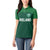 Custom Ireland Rugby Go Shamrocks Women Polo Shirt