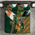 Personalized South Africa Versus Ireland Rugby Bedding Set The Springbok Mascot and Celtic Cross Together - Wonder Print Shop