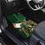 Personalized South Africa Versus Ireland Rugby Car Mats The Springbok Mascot and Celtic Cross Together - Wonder Print Shop