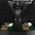 Personalized South Africa Versus Ireland Rugby Car Mats The Springbok Mascot and Celtic Cross Together - Wonder Print Shop