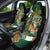 Personalized South Africa Versus Ireland Rugby Car Seat Cover The Springbok Mascot and Celtic Cross Together - Wonder Print Shop