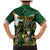 Personalized South Africa Versus Ireland Rugby Family Matching Mermaid Dress and Hawaiian Shirt The Springbok Mascot and Celtic Cross Together - Wonder Print Shop