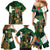 Personalized South Africa Versus Ireland Rugby Family Matching Mermaid Dress and Hawaiian Shirt The Springbok Mascot and Celtic Cross Together - Wonder Print Shop