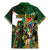 Personalized South Africa Versus Ireland Rugby Family Matching Mermaid Dress and Hawaiian Shirt The Springbok Mascot and Celtic Cross Together - Wonder Print Shop