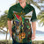 Personalized South Africa Versus Ireland Rugby Hawaiian Shirt The Springbok Mascot and Celtic Cross Together - Wonder Print Shop