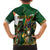 Personalized South Africa Versus Ireland Rugby Hawaiian Shirt The Springbok Mascot and Celtic Cross Together - Wonder Print Shop