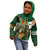 Personalized South Africa Versus Ireland Rugby Kid Hoodie The Springbok Mascot and Celtic Cross Together - Wonder Print Shop