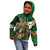 Personalized South Africa Versus Ireland Rugby Kid Hoodie The Springbok Mascot and Celtic Cross Together - Wonder Print Shop