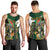 Personalized South Africa Versus Ireland Rugby Men Tank Top The Springbok Mascot and Celtic Cross Together - Wonder Print Shop