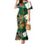 Personalized South Africa Versus Ireland Rugby Mermaid Dress The Springbok Mascot and Celtic Cross Together - Wonder Print Shop