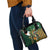 Personalized South Africa Versus Ireland Rugby Shoulder Handbag The Springbok Mascot and Celtic Cross Together