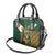 Personalized South Africa Versus Ireland Rugby Shoulder Handbag The Springbok Mascot and Celtic Cross Together