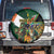 Personalized South Africa Versus Ireland Rugby Spare Tire Cover The Springbok Mascot and Celtic Cross Together - Wonder Print Shop