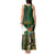 Personalized South Africa Versus Ireland Rugby Tank Maxi Dress The Springbok Mascot and Celtic Cross Together