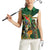 Personalized South Africa Versus Ireland Rugby Women Sleeveless Polo Shirt The Springbok Mascot and Celtic Cross Together