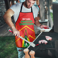 Guyana Cricket Amazon Warriors Apron Green Red Gold Glory - Wonder Print Shop