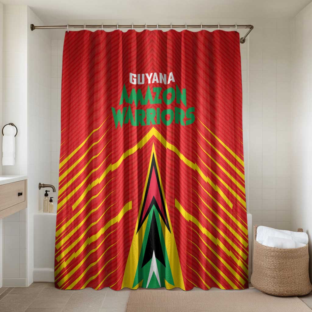 Guyana Cricket Amazon Warriors Bathroom Set Green Red Gold Glory - Wonder Print Shop