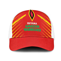 Guyana Cricket Amazon Warriors Mesh Trucker Cap Green Red Gold Glory - Wonder Print Shop